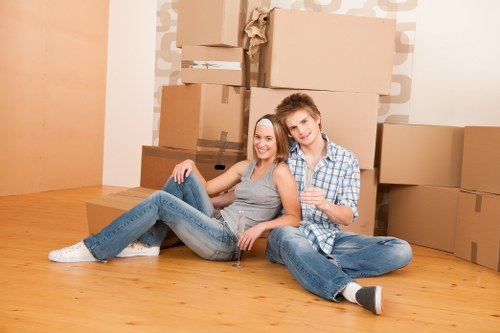 Apartment move with removals van service in Colindale