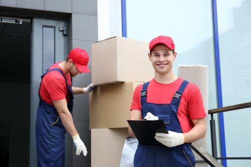 Colindale home moving support with a removal truck
