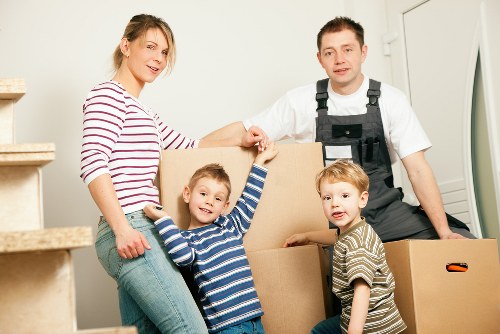 Loading and delivery planning for a van move in Colindale