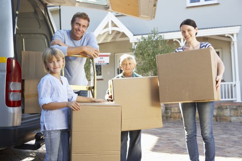 Moving van service for Colindale office and commercial relocations