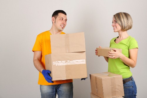 Local team removing sofas, beds, and wardrobes from a Colindale property