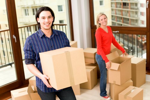 Local removal service helping with a business or home move in Colindale